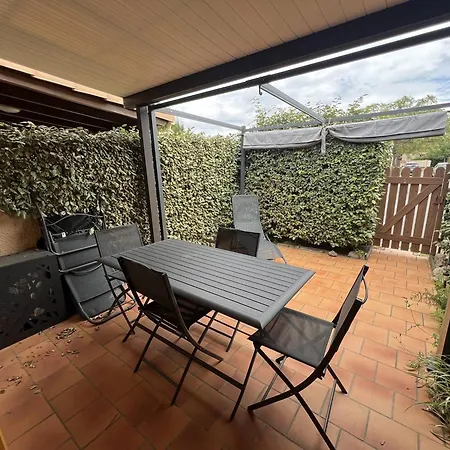 T2 Mezzanine Climatisee Avec Piscine, Proche - La Franqui - Fr-1-81-608 Villa