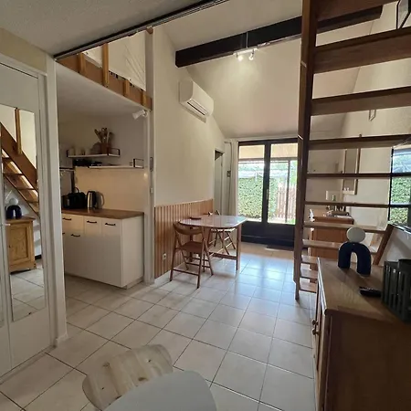 Villa T2 Mezzanine Climatisee Avec Piscine, Proche - La Franqui - Fr-1-81-608